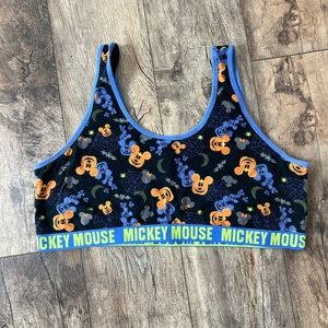 Torrid Disney Mickey pumpkin lounge bra